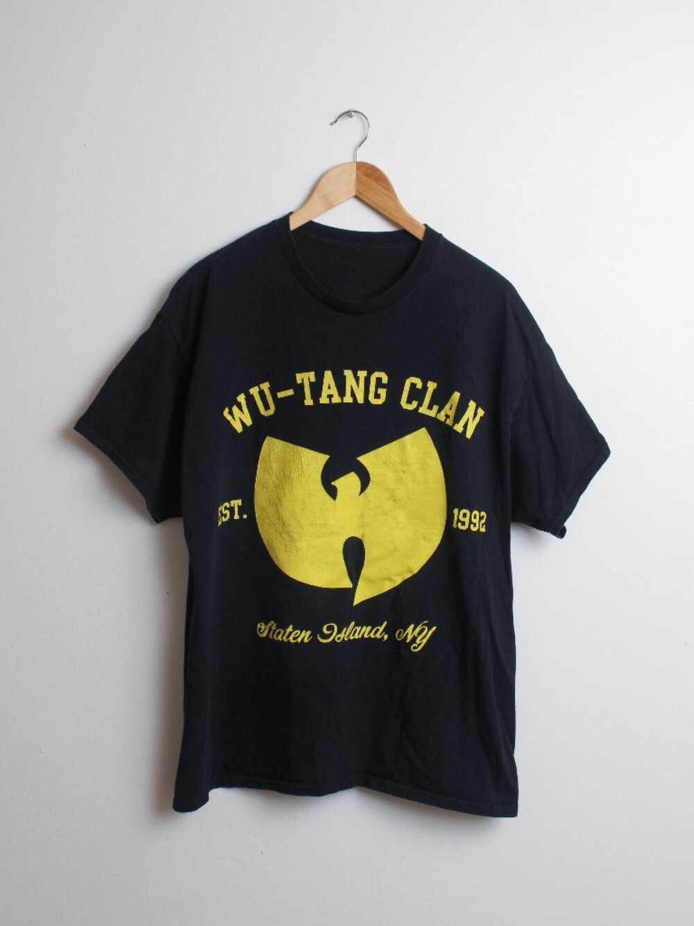 Wu-Tang Clan Shirt Mens XL Black Rap Hip Hop Tee